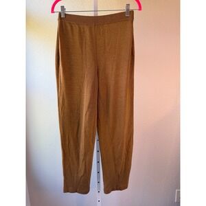Vintage Fenn Wright Manson Knit Lounge Pants‎ Women's Size M Brown Casual